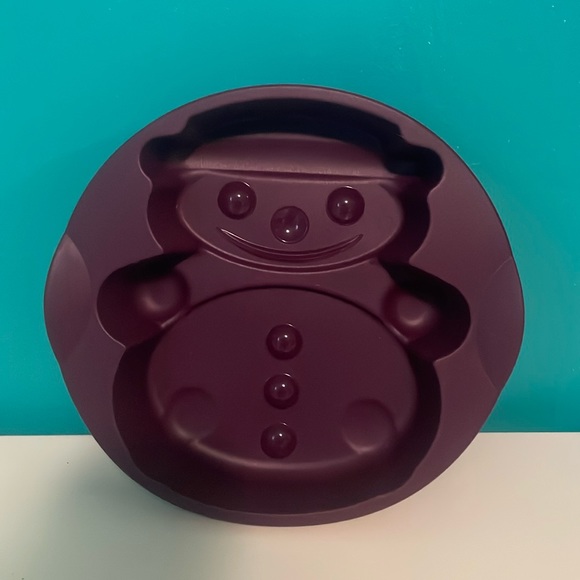 Tupperware Other - Tupperware Plum Silicone Snowman Mold